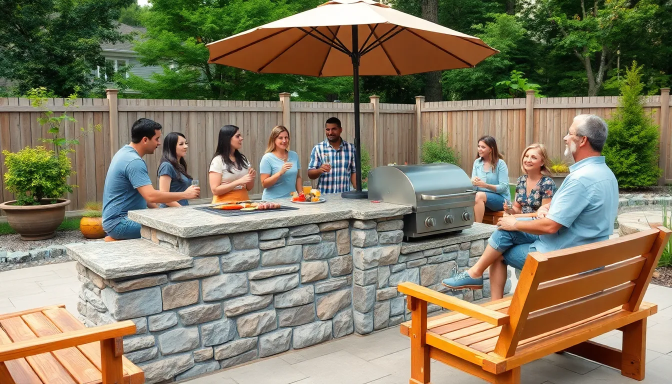 DIY Outdoor BBQ Area: Build Your Dream Backyard Cooking Space on Any Budget 8 DIY Outdoor BBQ Area: Build Your Dream Backyard Cooking Space on Any Budget 7