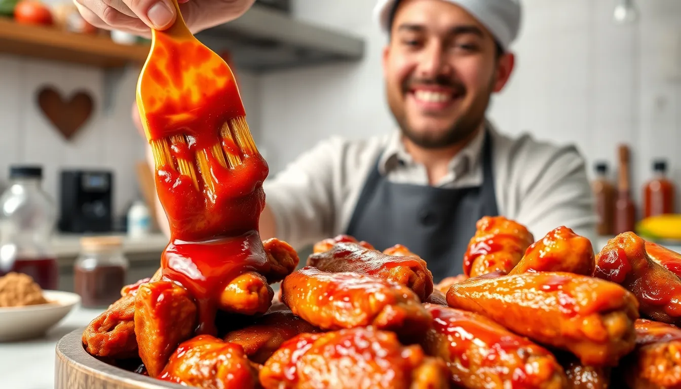 Easy BBQ Wings in Oven: Crispy Restaurant-Quality Recipe in 60 Minutes 8 Easy BBQ Wings in Oven: Crispy Restaurant-Quality Recipe in 60 Minutes 7