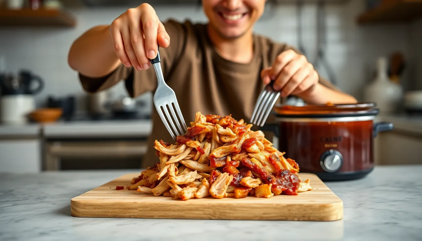 Easy Crockpot BBQ Chicken Recipe (Tender & Juicy in 6 Hours!) 8 Easy Crockpot BBQ Chicken Recipe (Tender & Juicy in 6 Hours!) 7