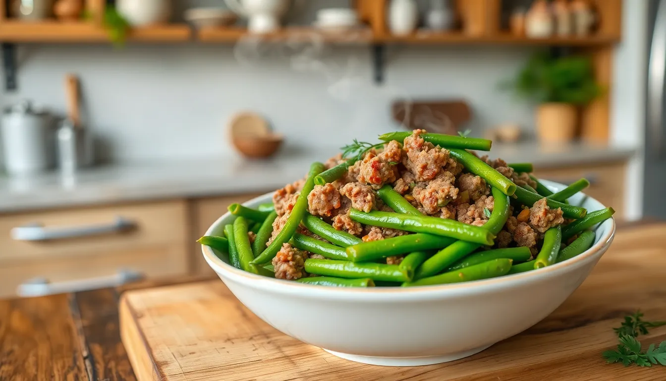 Easy Green Beans and Ground Beef Recipe: One-Pot Comfort Food in 30 Minutes 8 Easy Green Beans and Ground Beef Recipe: One-Pot Comfort Food in 30 Minutes 7