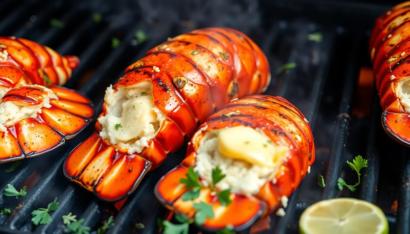 Easy Grilled Lobster Tail Recipe with Garlic Butter (Ready in 15 Minutes!) 8 Easy Grilled Lobster Tail Recipe with Garlic Butter (Ready in 15 Minutes!) 7