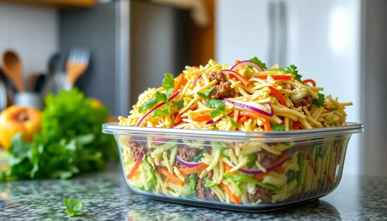 Easy Ground Beef Coleslaw Recipe: One-Bowl Comfort Meal Ready in 20 Minutes 7