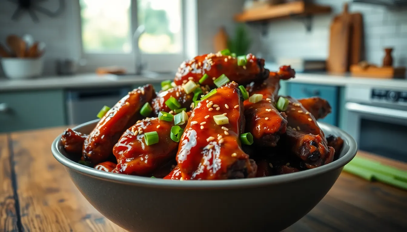 Korean BBQ Wings Recipe: Crispy, Sticky & Better Than Takeout (Easy Method!) 8 Korean BBQ Wings Recipe: Crispy, Sticky & Better Than Takeout (Easy Method!) 7