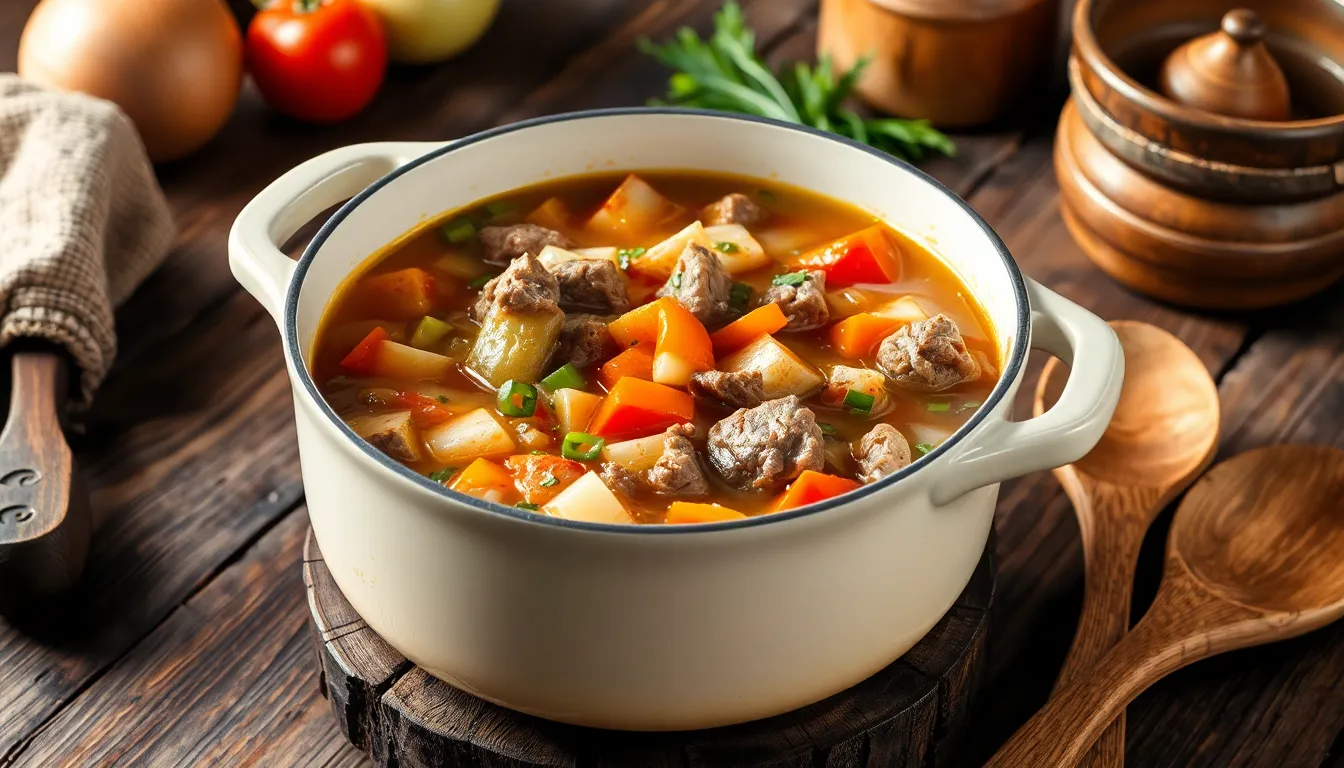 Easy Vegetable Beef Soup Recipe - Hearty Homemade Comfort Food in 2 Hours 7