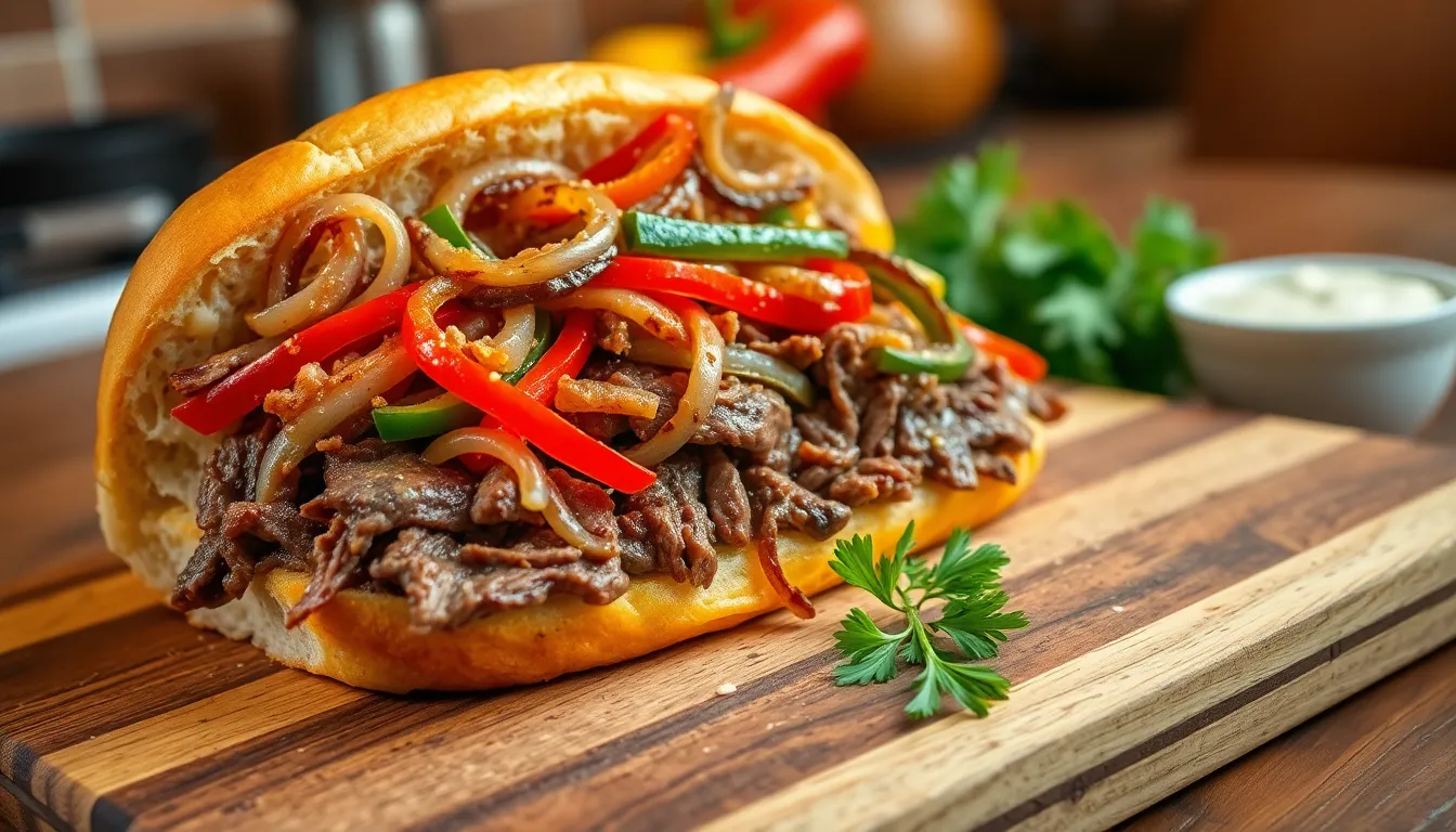 Perfect Shaved Beef Sandwich Recipe (Better Than Deli!) 8 Perfect Shaved Beef Sandwich Recipe (Better Than Deli!) 7