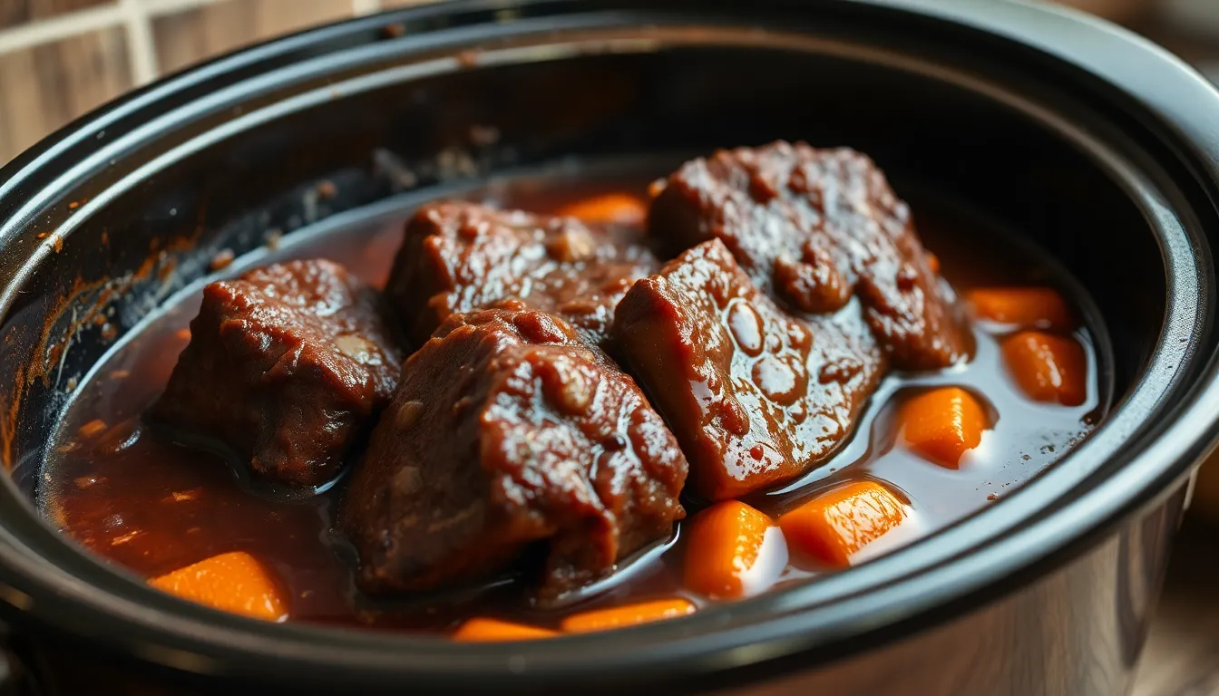 Perfect Crock Pot Short Beef Ribs Recipe: Fall-Off-The-Bone Tender in 8 Hours 8 Perfect Crock Pot Short Beef Ribs Recipe: Fall-Off-The-Bone Tender in 8 Hours 7