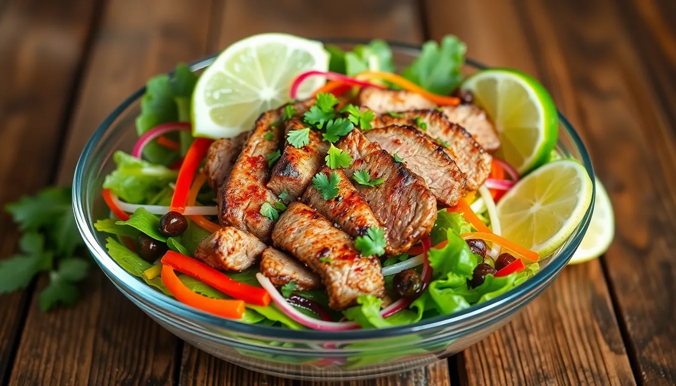 Authentic Thai Beef Salad Recipe (Yam Neua) - Easy 20-Minute Restaurant-Style Dish 10 Authentic Thai Beef Salad Recipe (Yam Neua) - Easy 20-Minute Restaurant-Style Dish 9