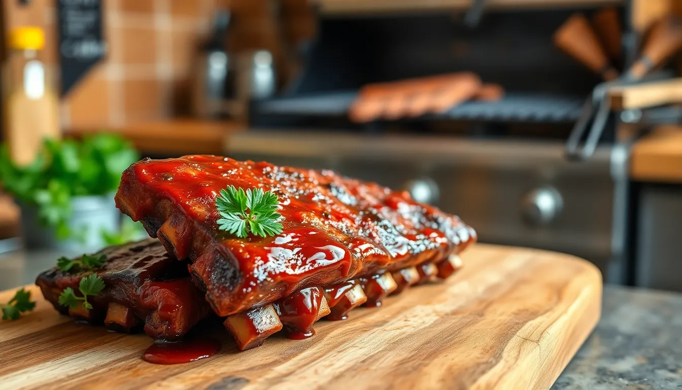 Easy BBQ Ribs in the Oven Recipe - Tender, Juicy Ribs Without a Grill 10 Easy BBQ Ribs in the Oven Recipe - Tender, Juicy Ribs Without a Grill 9
