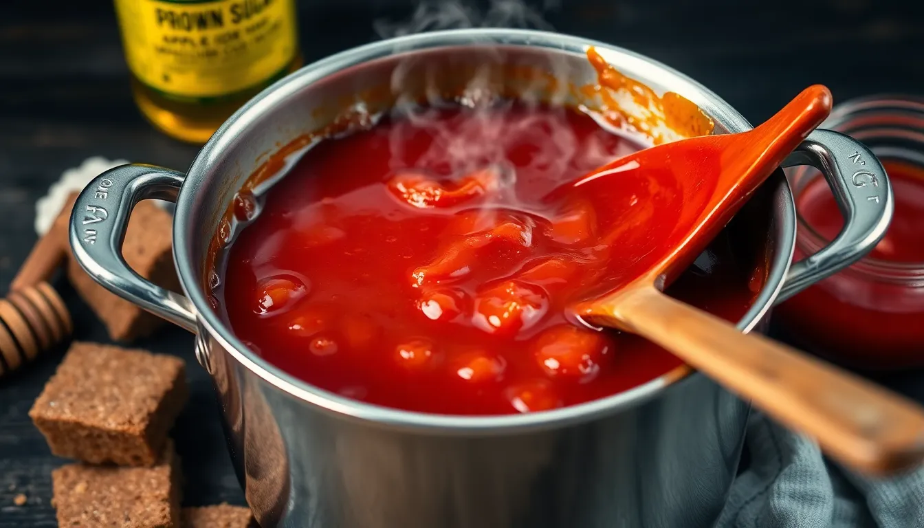 Best Homemade BBQ Sauce for Chicken Recipe (Sweet, Tangy & Smoky!) 11