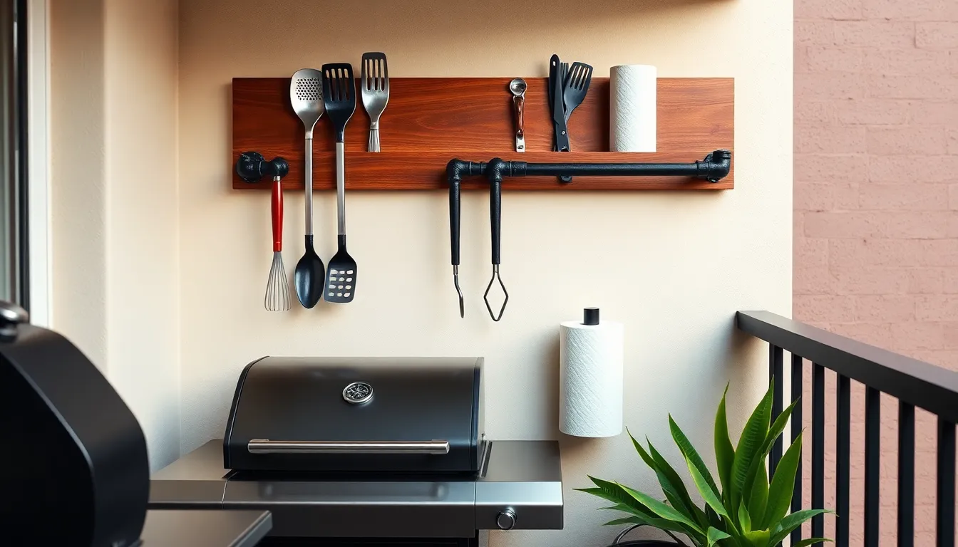 25 Creative BBQ Tool Storage Ideas That Will Transform Your Grilling Game 10 25 Creative BBQ Tool Storage Ideas That Will Transform Your Grilling Game 9