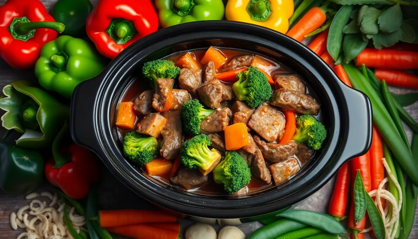 Easy Crockpot Beef and Broccoli Recipe - Better Than Takeout 11