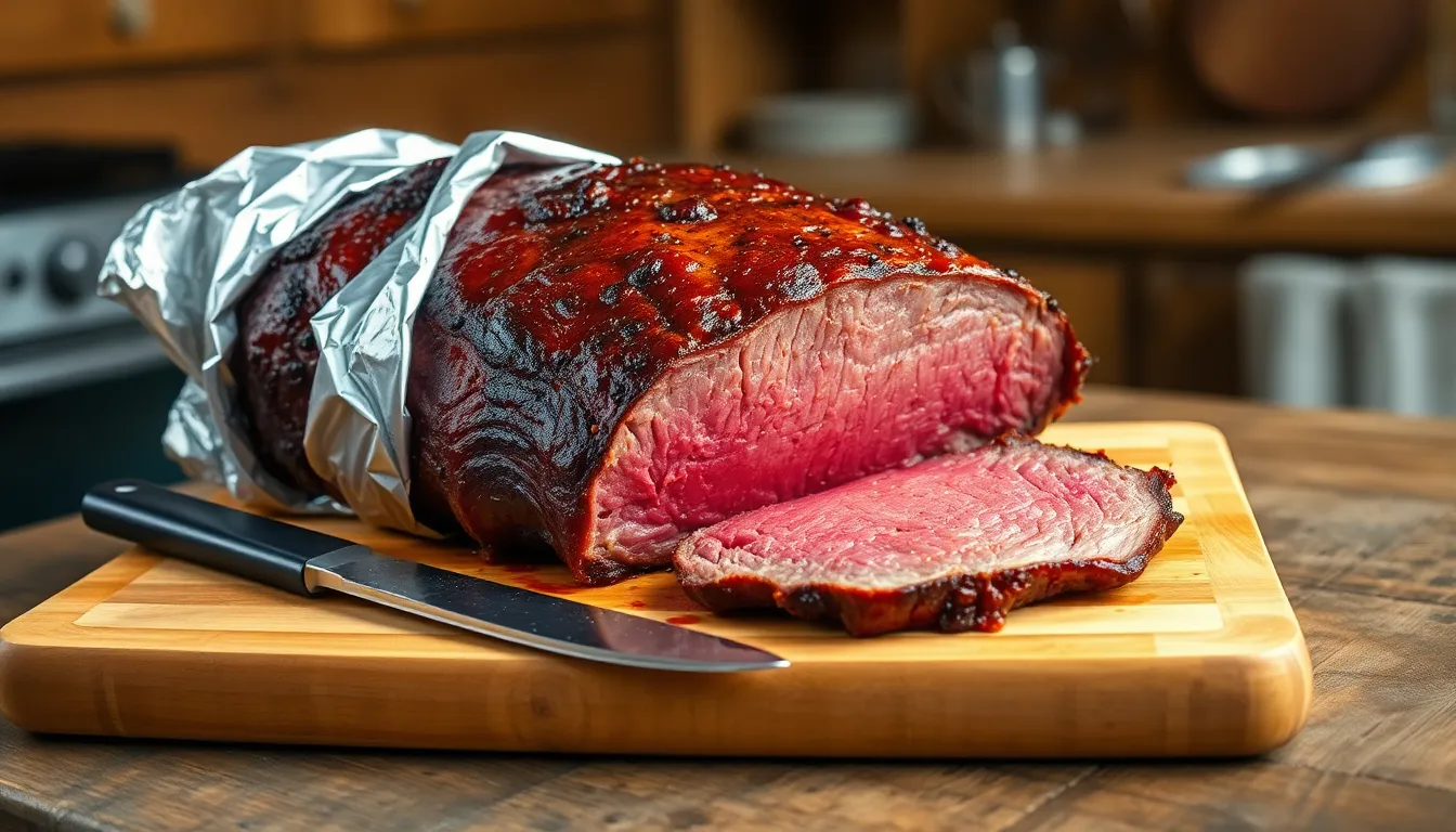 Perfect Smoked Beef Brisket Recipe: Tender, Juicy Results Every Time 10 Perfect Smoked Beef Brisket Recipe: Tender, Juicy Results Every Time 9