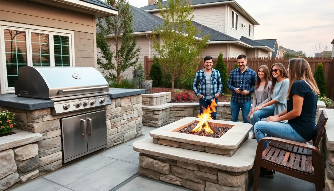 30 Built In BBQ Ideas: Transform Your Outdoor Barbeque Grill Area Into Paradise 10 30 Built In BBQ Ideas: Transform Your Outdoor Barbeque Grill Area Into Paradise 9