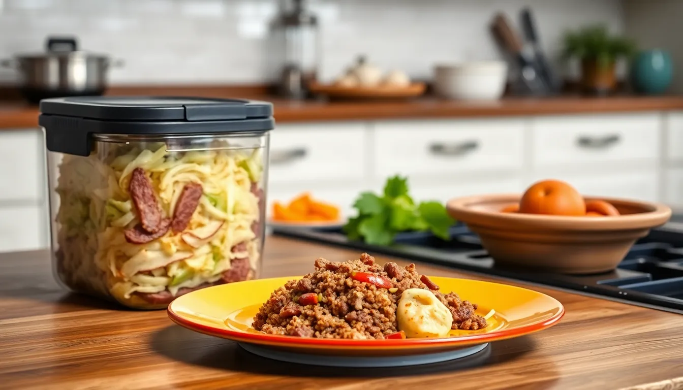 Easy Cabbage Recipe with Ground Beef - One-Pot Comfort Food in 30 Minutes 12 Easy Cabbage Recipe with Ground Beef - One-Pot Comfort Food in 30 Minutes 11
