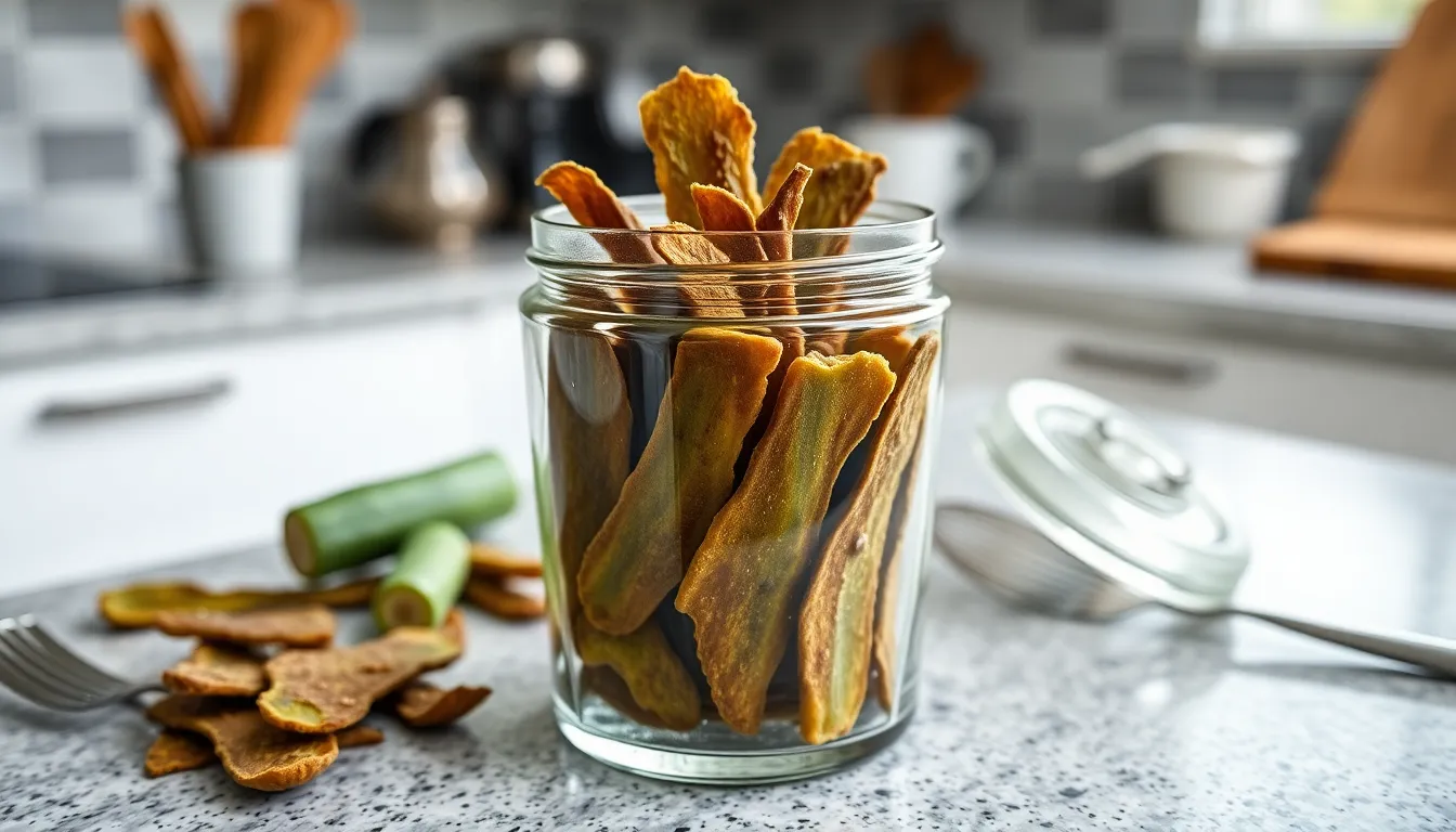 Easy Dill Pickle Beef Jerky Recipe: Tangy Homemade Snack in 8 Hours 10 Easy Dill Pickle Beef Jerky Recipe: Tangy Homemade Snack in 8 Hours 9