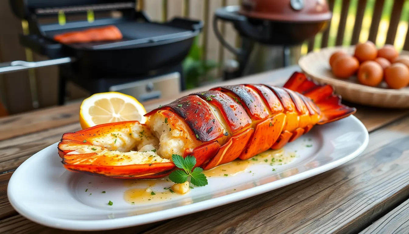 Easy Grilled Lobster Tail Recipe with Garlic Butter (Ready in 15 Minutes!) 12 Easy Grilled Lobster Tail Recipe with Garlic Butter (Ready in 15 Minutes!) 11