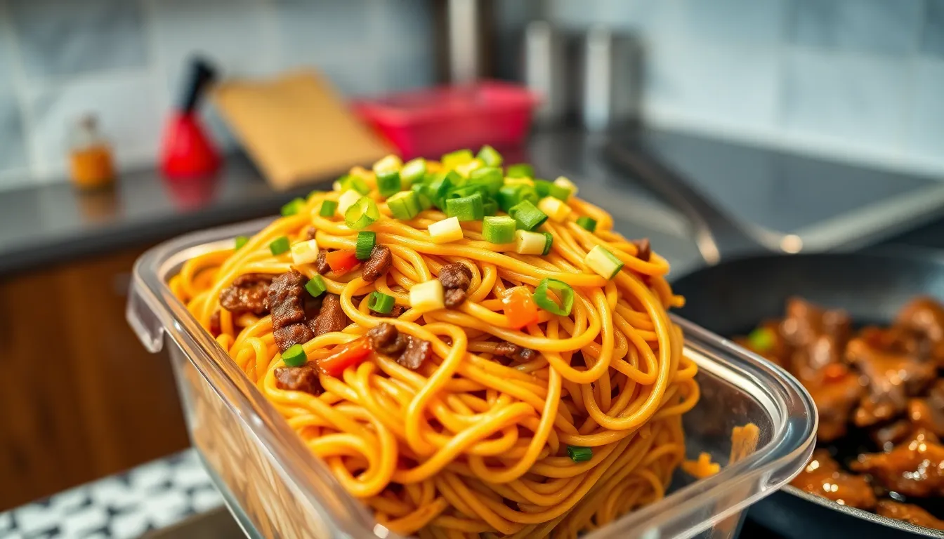 Easy 30-Minute Mongolian Beef Noodles Recipe (Restaurant-Style at Home!) 10 Easy 30-Minute Mongolian Beef Noodles Recipe (Restaurant-Style at Home!) 9