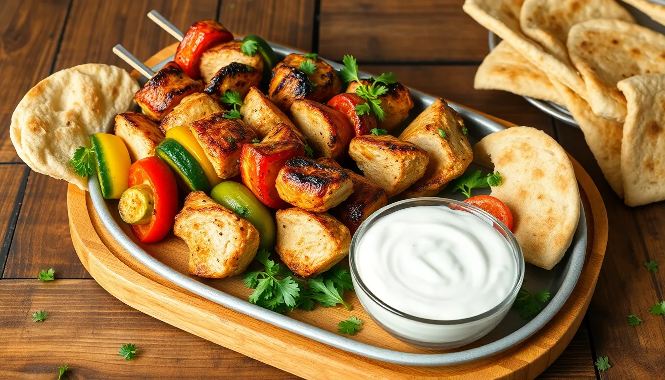 Panini Kabob Grill Chicken Recipe: Mediterranean Fusion in 30 Minutes 10 Panini Kabob Grill Chicken Recipe: Mediterranean Fusion in 30 Minutes 9