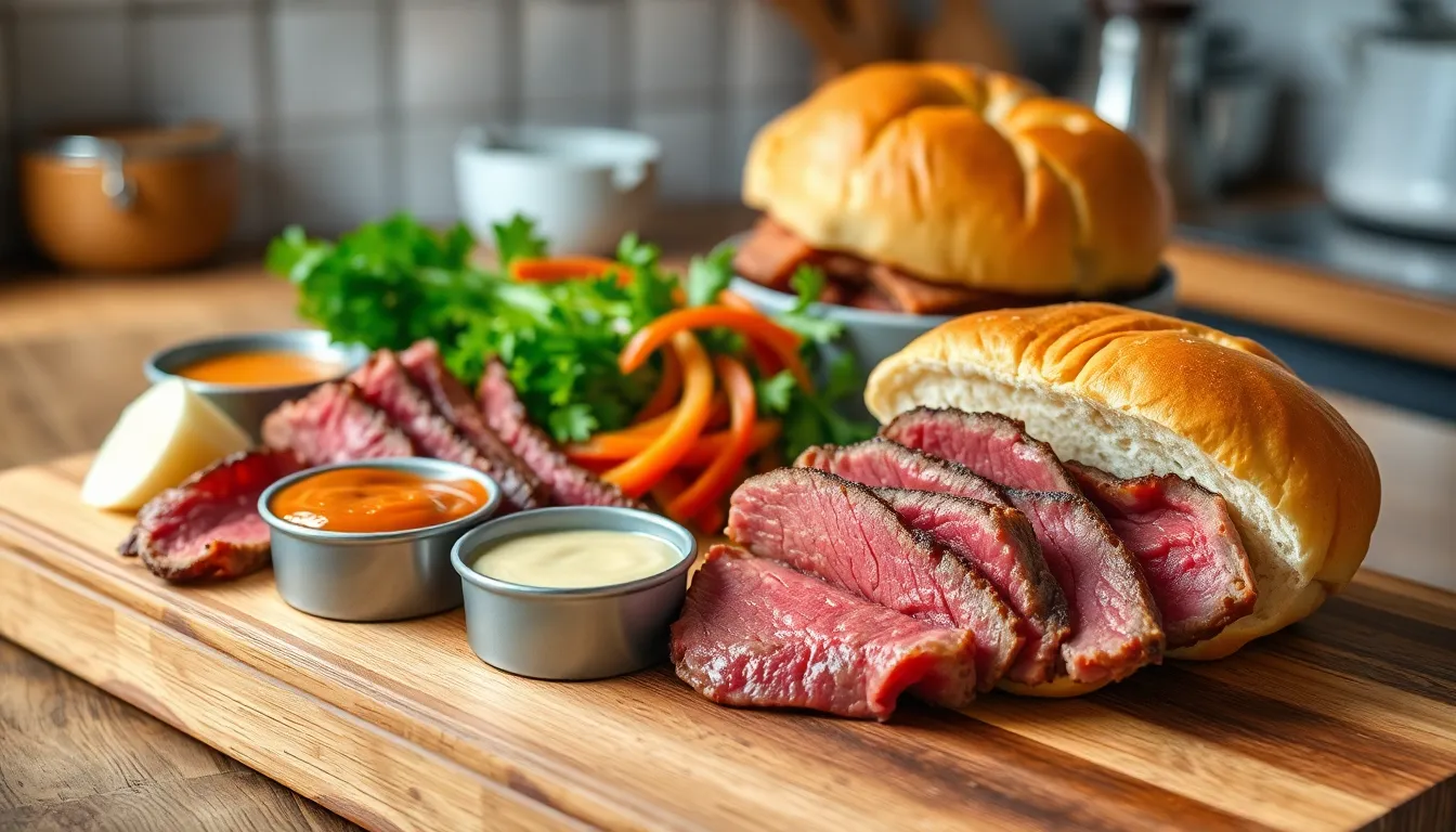 Perfect Shaved Beef Sandwich Recipe (Better Than Deli!) 10 Perfect Shaved Beef Sandwich Recipe (Better Than Deli!) 9
