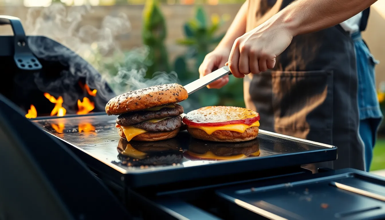 Perfect Grilled Smash Burger Recipe: Crispy Edges in Under 5 Minutes 10 Perfect Grilled Smash Burger Recipe: Crispy Edges in Under 5 Minutes 9