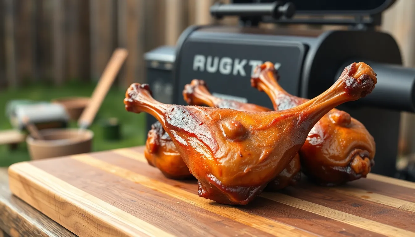 Perfect Smoked Turkey Legs Recipe for Your Smoker (Restaurant-Quality Results!) 9
