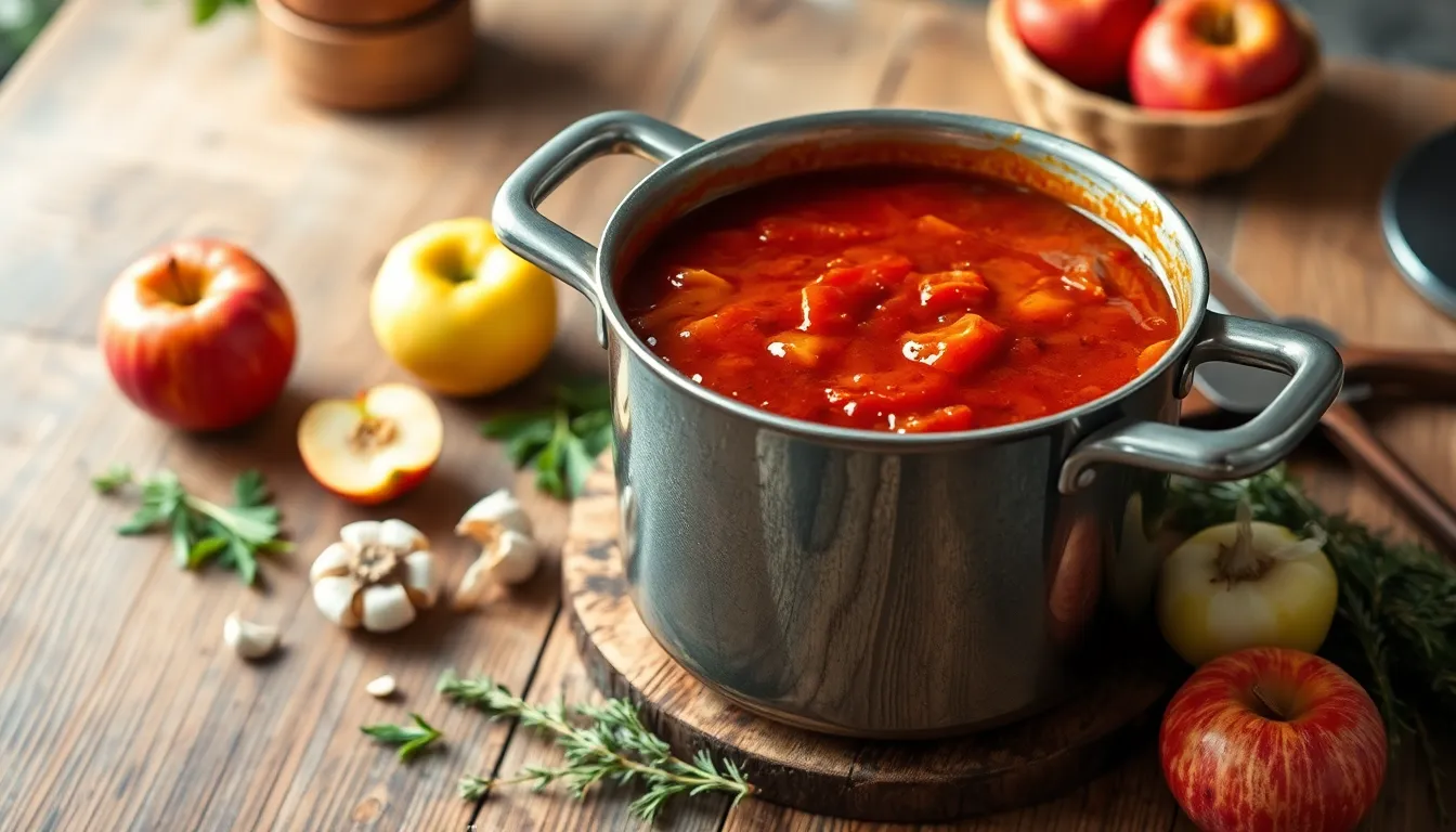 Homemade Apple Butter BBQ Sauce Recipe: Sweet & Smoky Perfection in 30 Minutes 12 Homemade Apple Butter BBQ Sauce Recipe: Sweet & Smoky Perfection in 30 Minutes 11