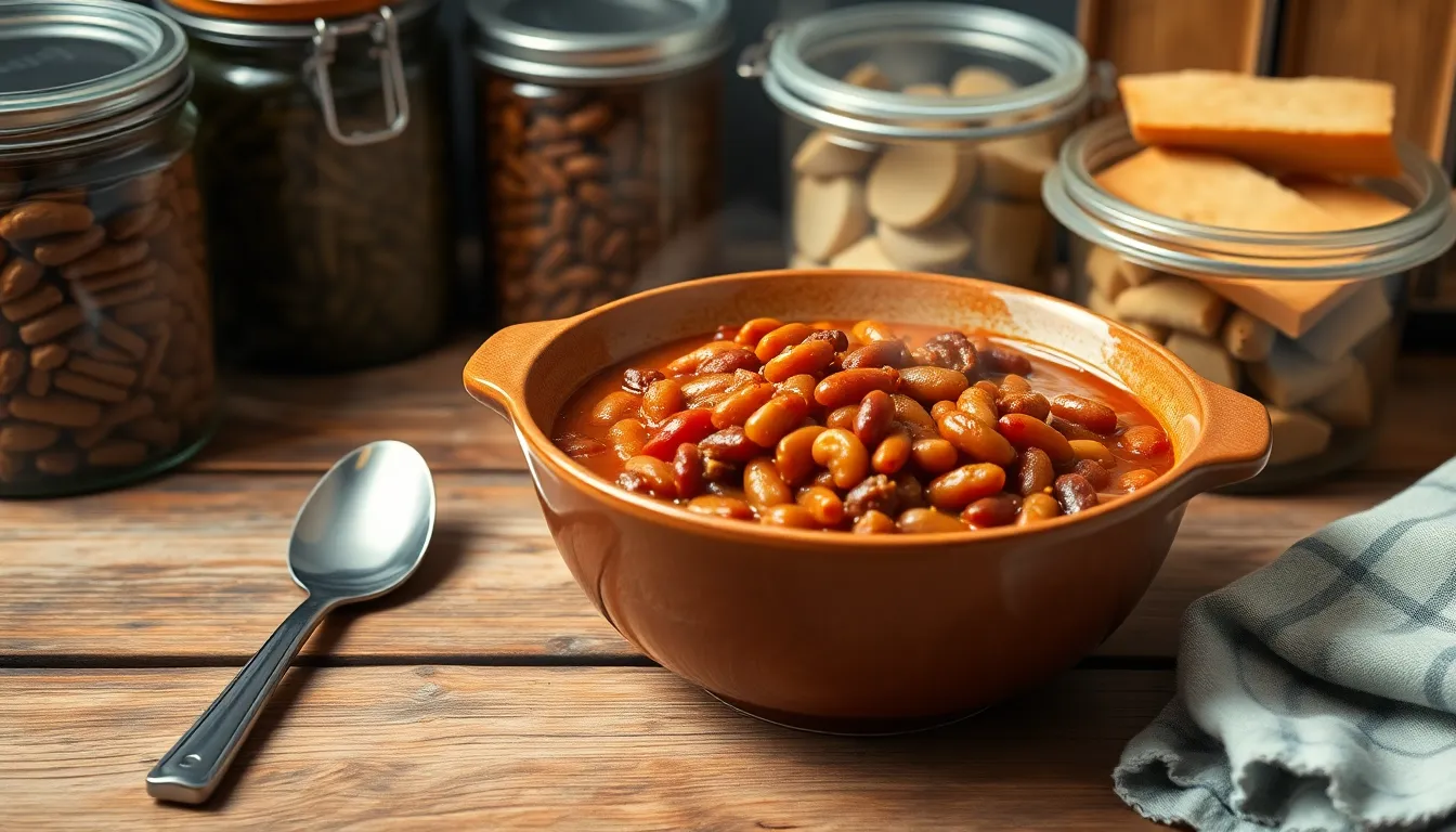 Easy Crockpot Baked Beans with Ground Beef Recipe (One-Pot Comfort Food) 12 Easy Crockpot Baked Beans with Ground Beef Recipe (One-Pot Comfort Food) 11