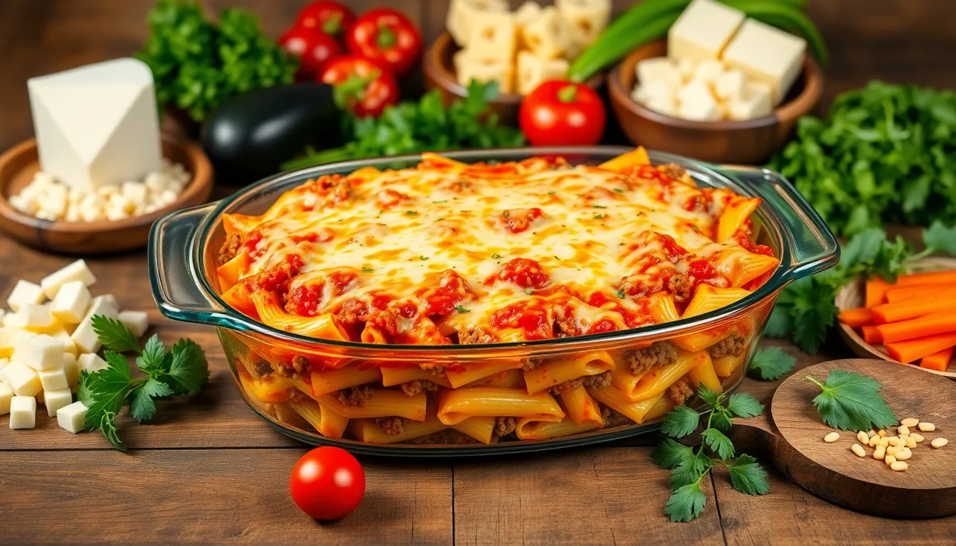 Easy Baked Ziti Recipe with Ground Beef - Perfect Comfort Food for Families 11