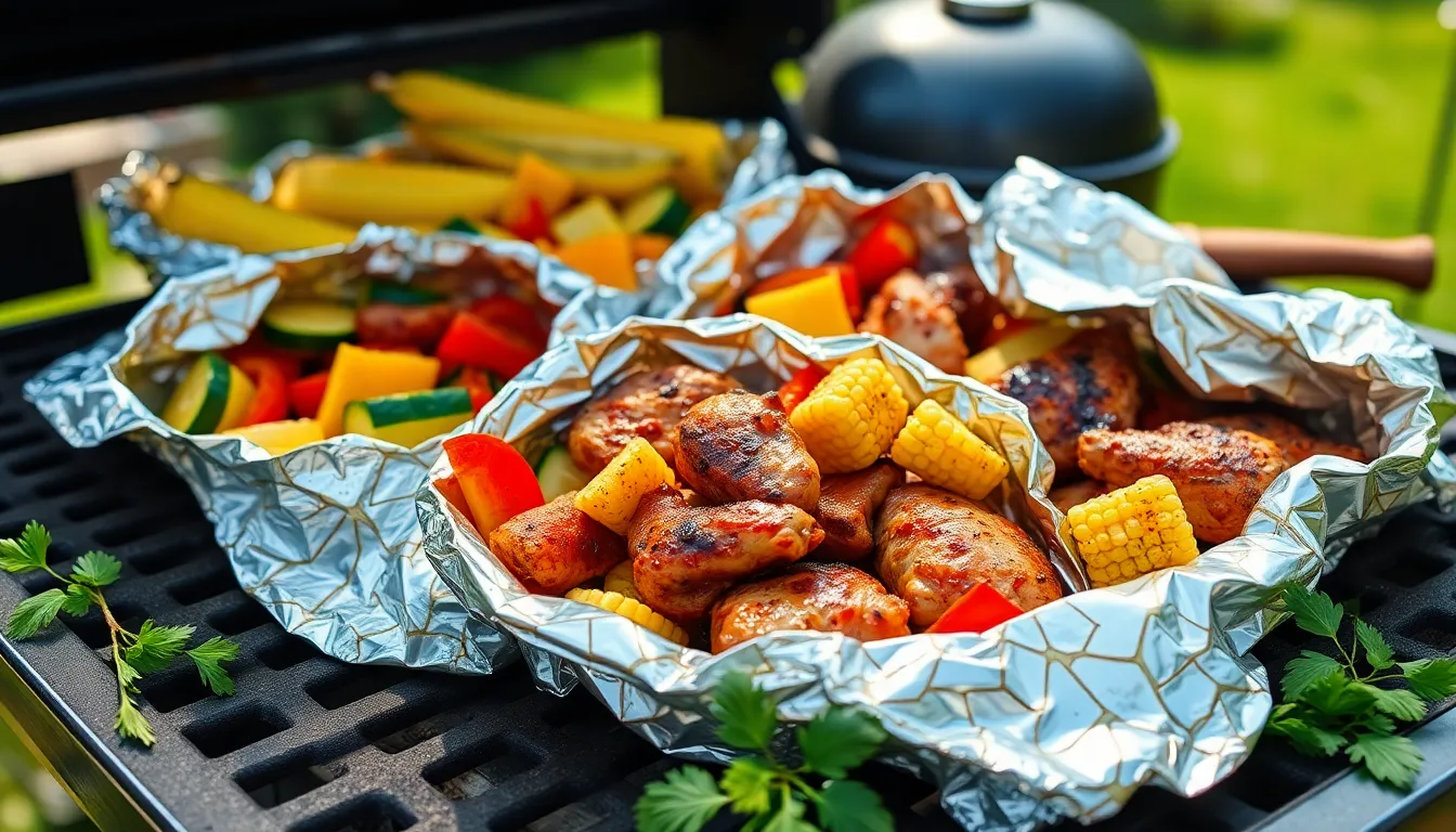 Easy BBQ Chicken Foil Packets for the Grill (30-Minute Recipe!) 12 Easy BBQ Chicken Foil Packets for the Grill (30-Minute Recipe!) 11