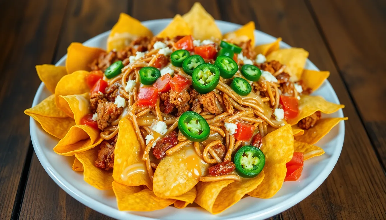 BBQ Chicken Nachos Recipe: Easy 20-Minute Loaded Nacho Recipe 12 BBQ Chicken Nachos Recipe: Easy 20-Minute Loaded Nacho Recipe 11
