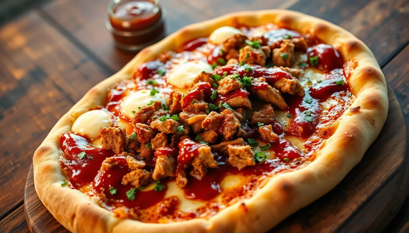BBQ Pulled Pork Pizza Recipe: Easy Homemade Pizza with Smoky Barbecue Flavors 11