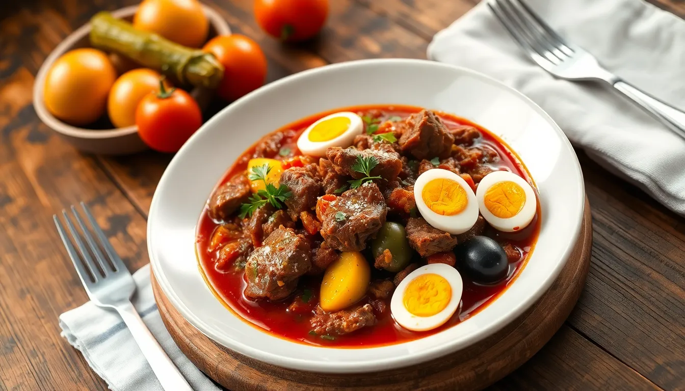 Authentic Beef Caldereta Recipe: Filipino Comfort Food That Feeds the Soul 12 Authentic Beef Caldereta Recipe: Filipino Comfort Food That Feeds the Soul 11