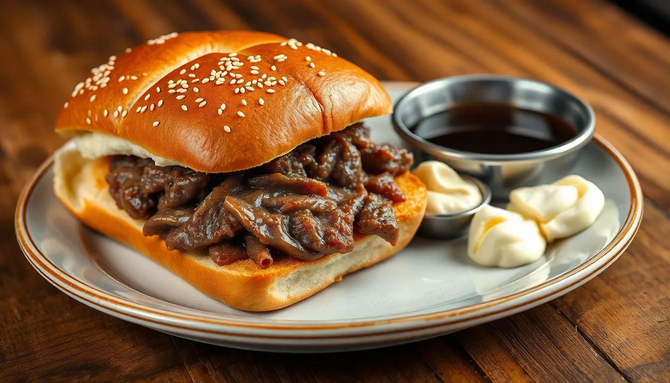 Classic Buffalo Beef on Weck Recipe - Authentic Kummelweck Roll Sandwich 12 Classic Buffalo Beef on Weck Recipe - Authentic Kummelweck Roll Sandwich 11