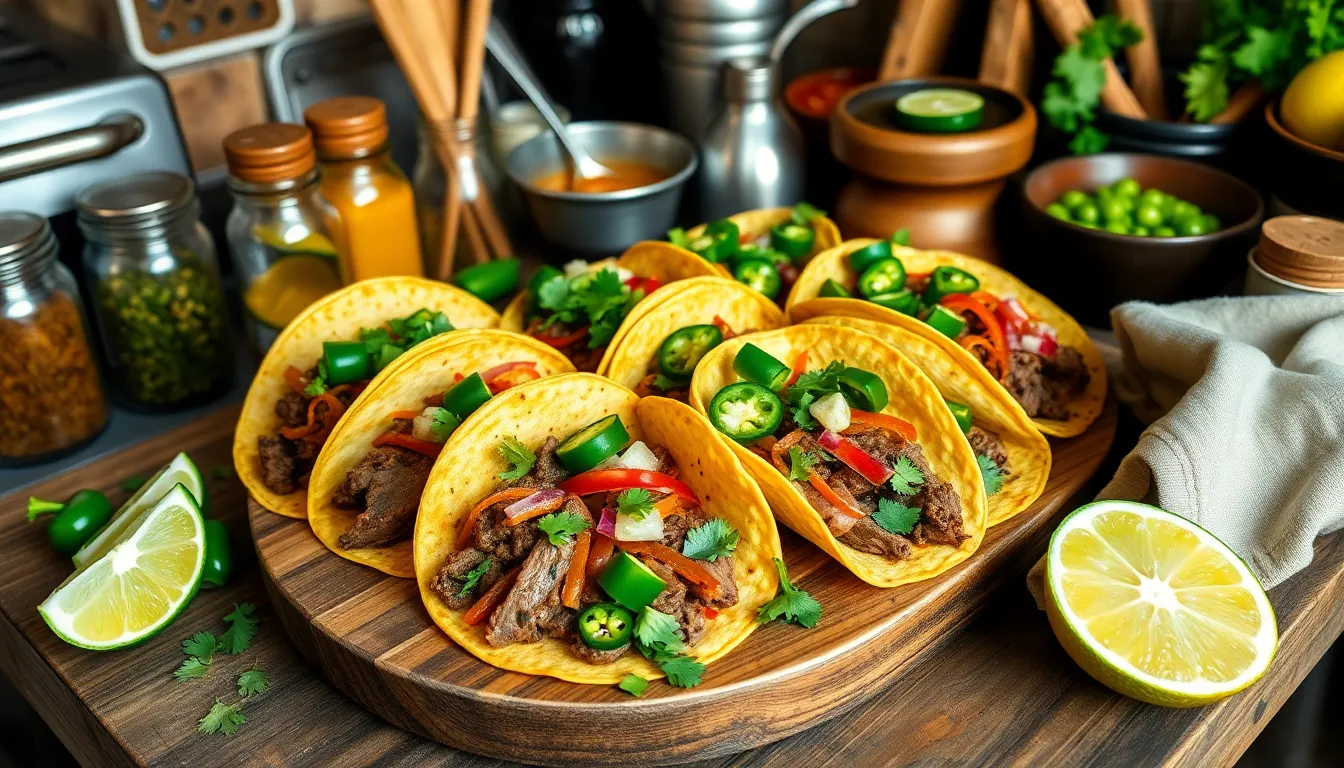 Easy Crockpot Beef Street Tacos Recipe - Tender, Authentic Mexican Flavor 12 Easy Crockpot Beef Street Tacos Recipe - Tender, Authentic Mexican Flavor 11