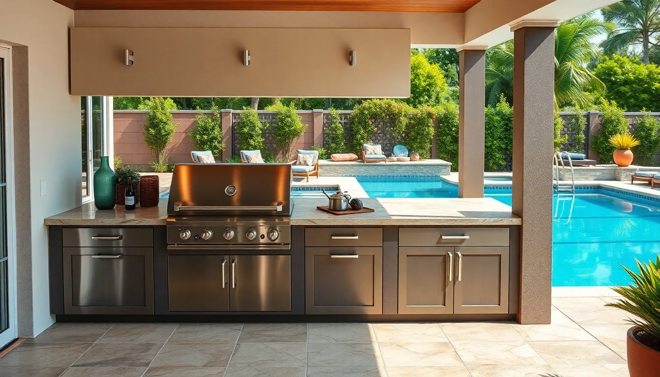 30 Built In BBQ Ideas: Transform Your Outdoor Barbeque Grill Area Into Paradise 12 30 Built In BBQ Ideas: Transform Your Outdoor Barbeque Grill Area Into Paradise 11
