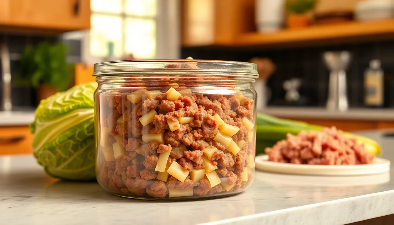 Easy Cabbage Recipe with Ground Beef - One-Pot Comfort Food in 30 Minutes 14 Easy Cabbage Recipe with Ground Beef - One-Pot Comfort Food in 30 Minutes 13