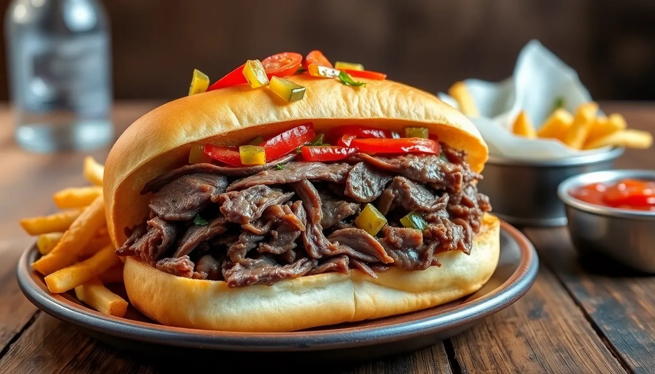 Authentic Chicago Italian Beef Recipe: Make the Iconic Sandwich at Home 12 Authentic Chicago Italian Beef Recipe: Make the Iconic Sandwich at Home 11