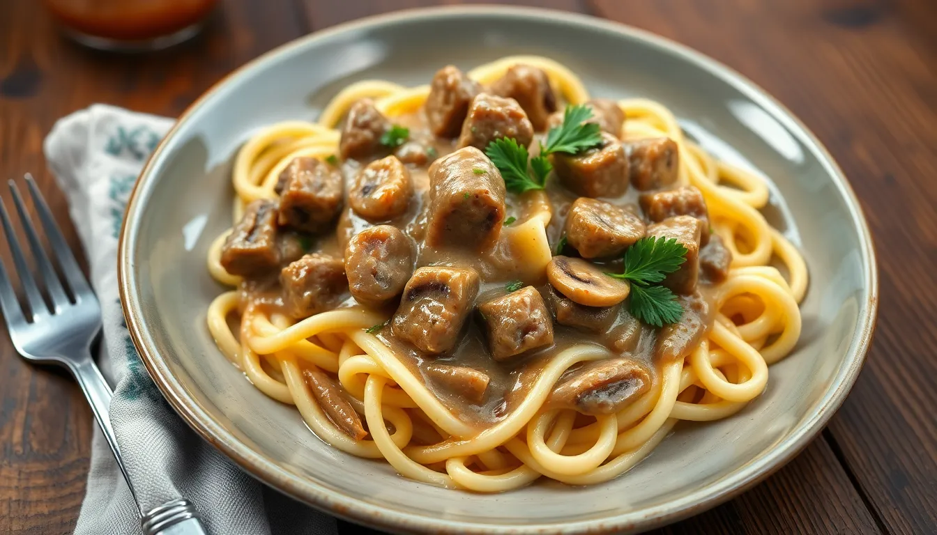 Easy Beef Stroganoff Recipe: 30-Minute Comfort Food That Actually Works 11