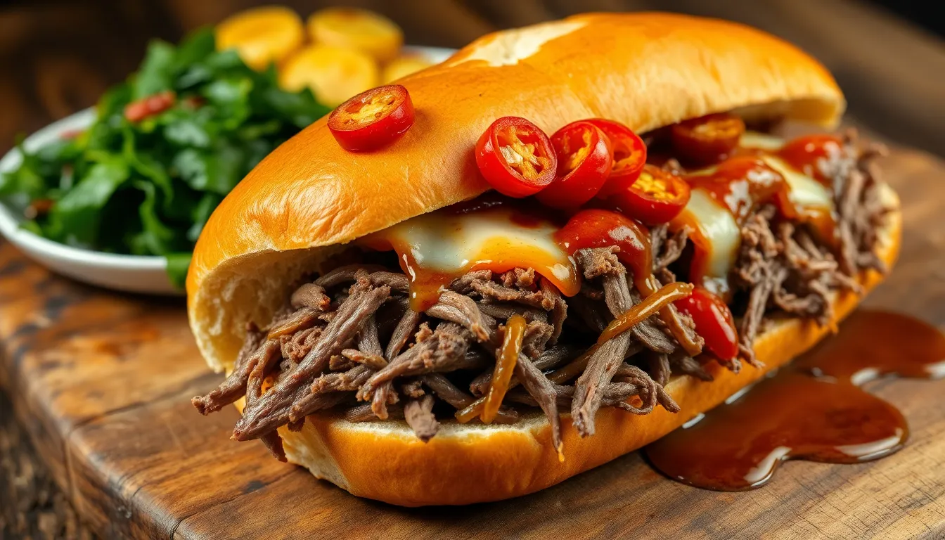 Easy Italian Beef Crockpot Recipe: Chicago-Style Sandwiches Made Simple 11