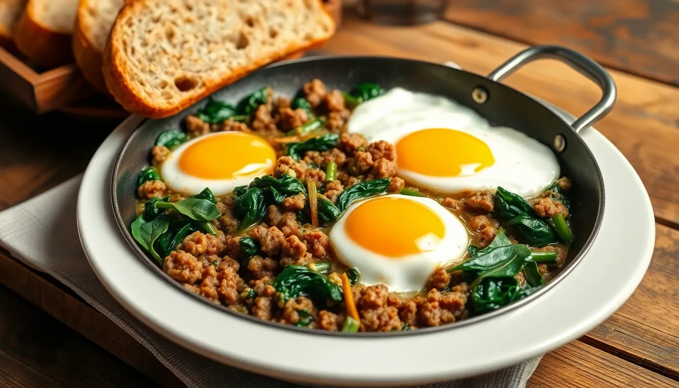 Joe's Special Recipe Ground Beef: San Francisco's Iconic Spinach & Egg Scramble 12 Joe's Special Recipe Ground Beef: San Francisco's Iconic Spinach & Egg Scramble 11