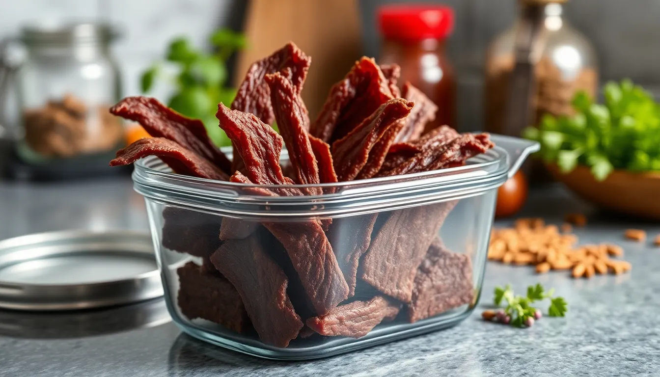 Easy Keto Beef Jerky Recipe: Homemade Low-Carb Snack in 4 Steps 12 Easy Keto Beef Jerky Recipe: Homemade Low-Carb Snack in 4 Steps 11