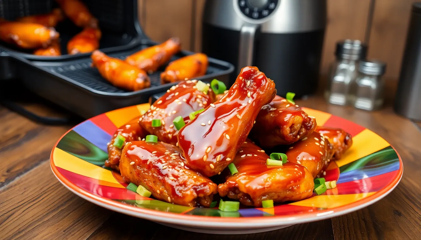 Korean BBQ Wings Recipe: Crispy, Sticky & Better Than Takeout (Easy Method!) 12 Korean BBQ Wings Recipe: Crispy, Sticky & Better Than Takeout (Easy Method!) 11