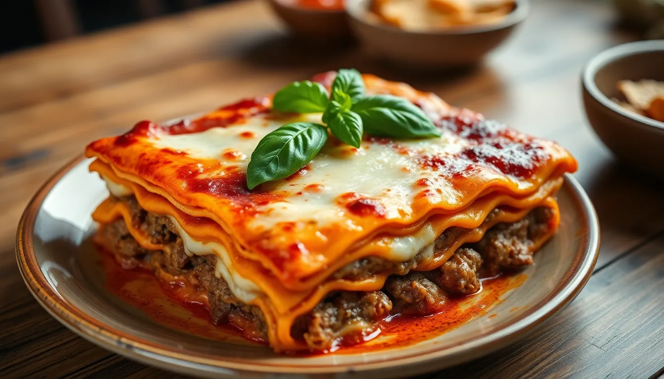 Ultimate Lasagna Recipe with Sausage and Beef (Easy Homemade Italian Classic!) 12 Ultimate Lasagna Recipe with Sausage and Beef (Easy Homemade Italian Classic!) 11