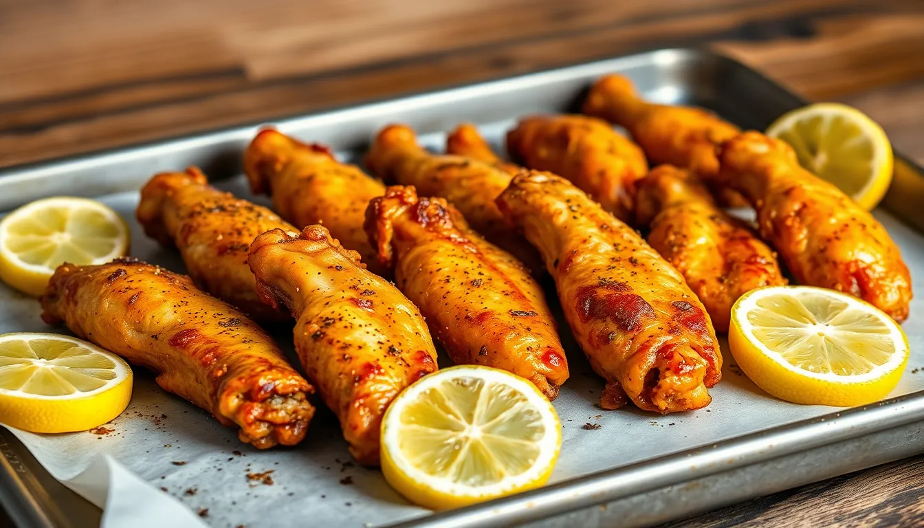 Grilled Lemon Pepper Chicken Wings Recipe: Crispy, Juicy & Restaurant-Quality 12 Grilled Lemon Pepper Chicken Wings Recipe: Crispy, Juicy & Restaurant-Quality 11
