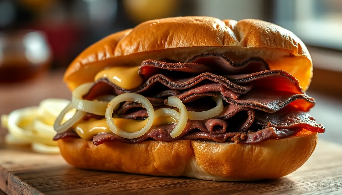 Authentic Baltimore Pit Beef Recipe: Smoky BBQ Sandwich You Can Make at Home 12 Authentic Baltimore Pit Beef Recipe: Smoky BBQ Sandwich You Can Make at Home 11