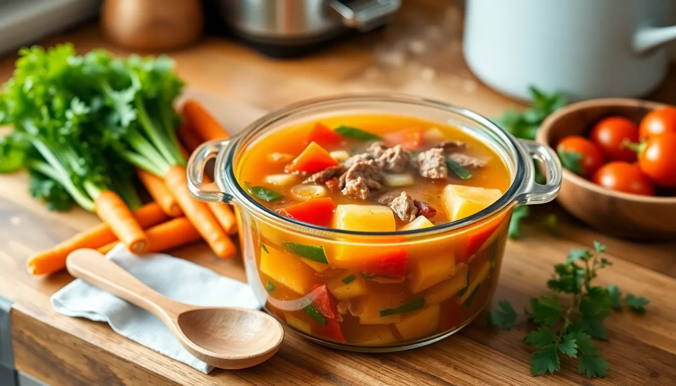 Easy Vegetable Beef Soup Recipe - Hearty Homemade Comfort Food in 2 Hours 11