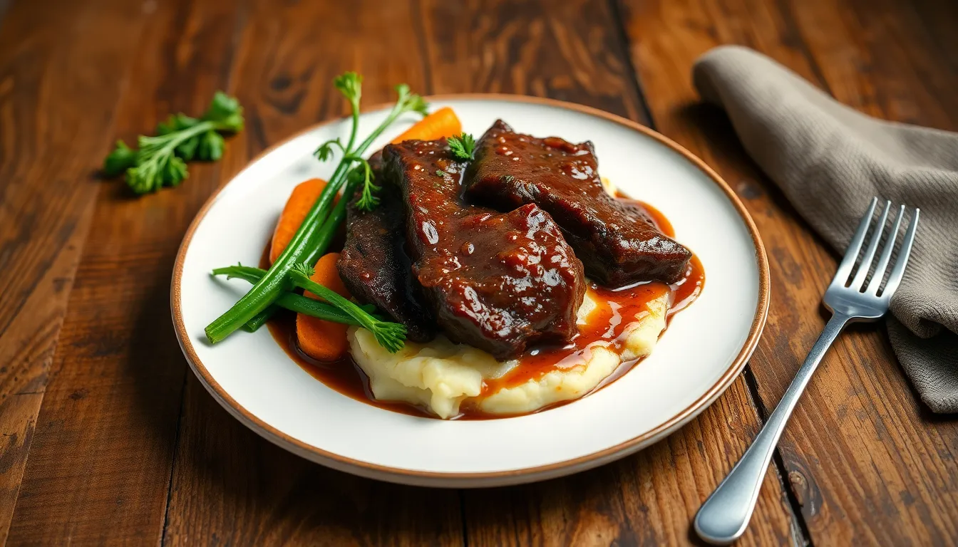 Perfect Crock Pot Short Beef Ribs Recipe: Fall-Off-The-Bone Tender in 8 Hours 12 Perfect Crock Pot Short Beef Ribs Recipe: Fall-Off-The-Bone Tender in 8 Hours 11