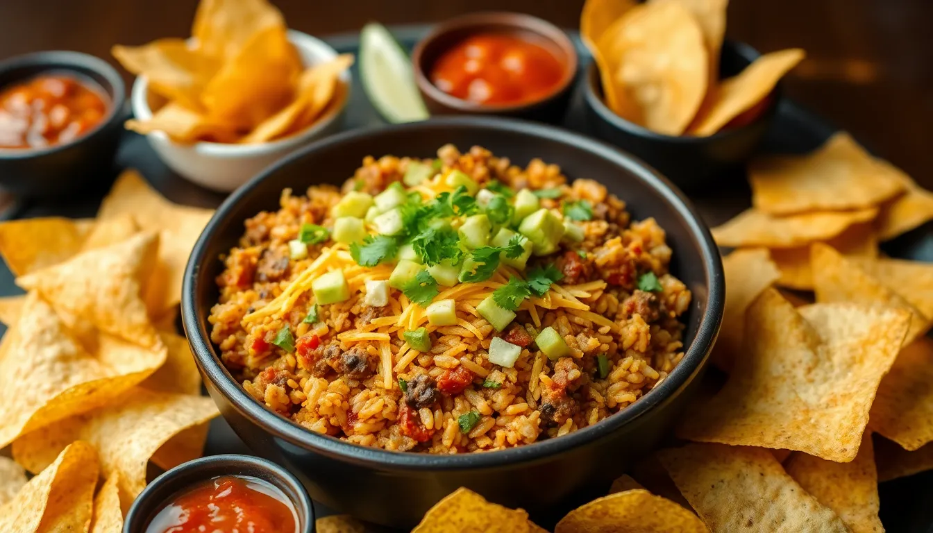 Easy Spanish Rice with Ground Beef Recipe - 30 Minute Main Dish 12 Easy Spanish Rice with Ground Beef Recipe - 30 Minute Main Dish 11