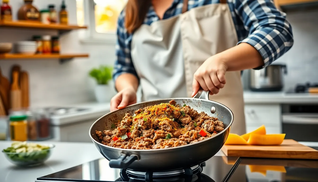 Easy 15-Minute Taco Ground Beef Recipe (Restaurant-Quality at Home!) 12 Easy 15-Minute Taco Ground Beef Recipe (Restaurant-Quality at Home!) 11