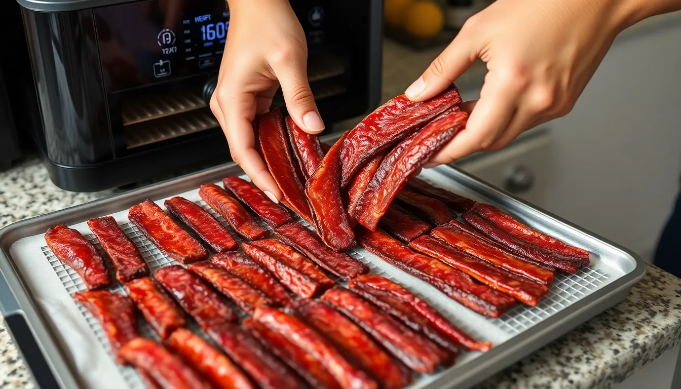 Homemade Teriyaki Beef Jerky Recipe Using a Dehydrator (Easy Step-by-Step Guide) 12 Homemade Teriyaki Beef Jerky Recipe Using a Dehydrator (Easy Step-by-Step Guide) 11